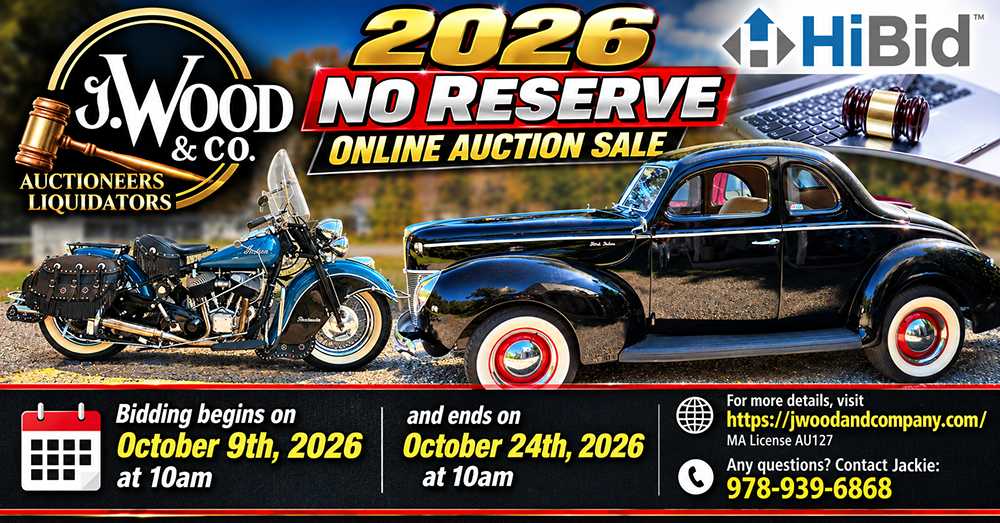 J. Wood 2026 No-Reserve Auction